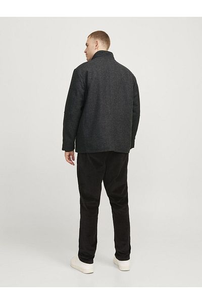 Jack & Jones Plus Wollmantel Büyük Beden Wollmantel