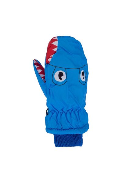 Kitti Whale One-Fingered Waterproof Children's Snow Glove Baby Snow Glove (2-5 Years Old)