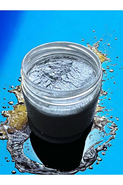 stonechem Epoksi Bazlı Sedefli Toz Pigment Metalik Gri 40 gr