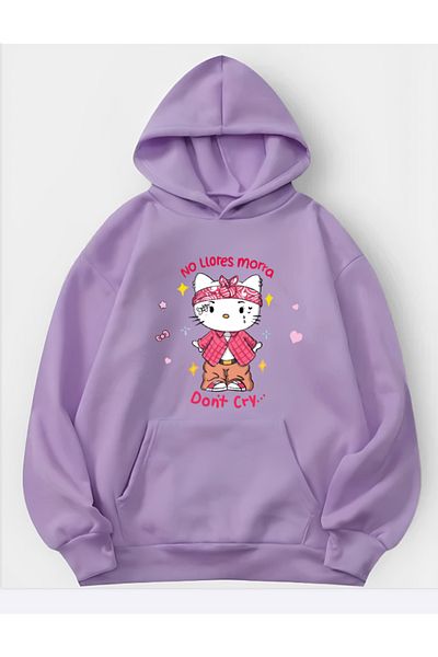 DEEFWEAR Hello City Printed Unisex Hoodie