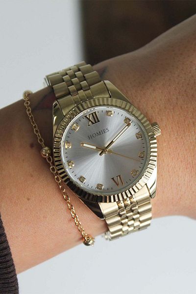 Homies Hm19369S11-1 Women's Watch with Steel Band