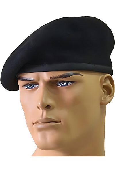 dgn shop Black Tanker Urbam Beret & Gendarmerie External Beret
