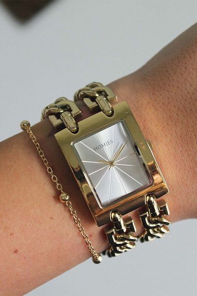 Homies Hm25132S01-2 Women's Watch with Steel Band