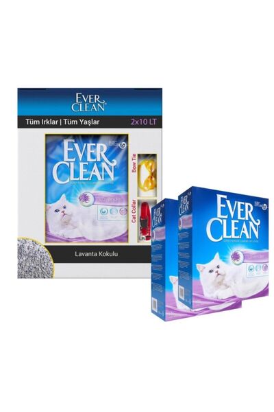 Ever Clean Lavander Lavanta Kokulu Kedi Kumu 2x10 Lt
