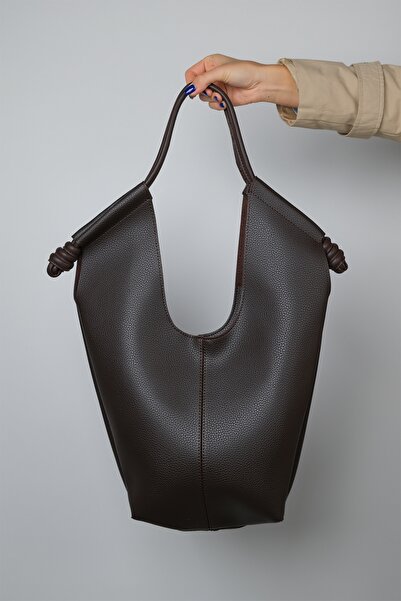 LuviShoes SANTANA Καφέ Γυναικεία Casual Τσάντα ώμου