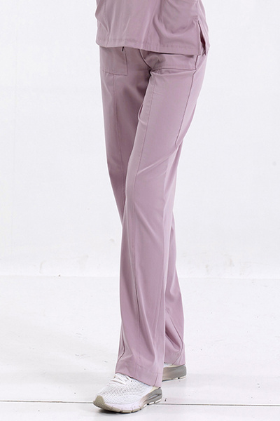 Brl Üniforma Tek Alt Medinilla / Medikago Double-Way Lycra Women's Surgical Pants Light Powder