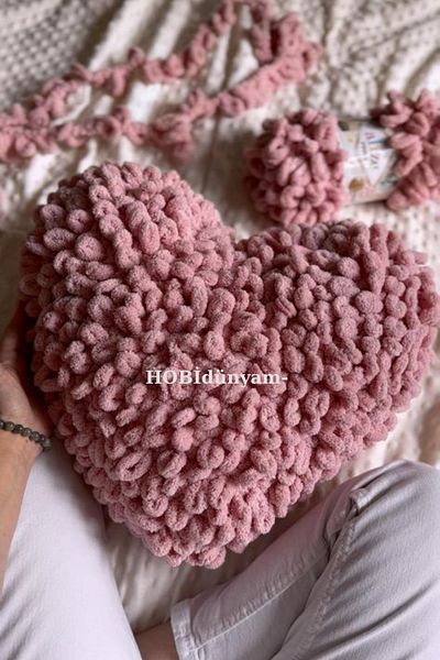 Alize Decorative Heart Cushion 35/35cm