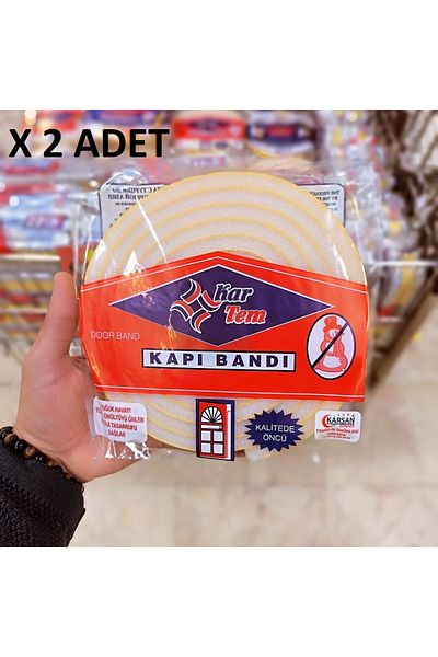KARSAN 2.5 Mt Length, 0.9 mm Threshold, 2 Pieces Are Sent - Snow Clean Door Tape, Self Adhesive