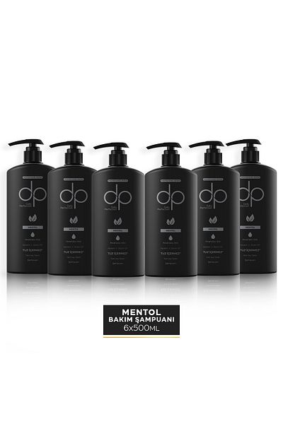 dp Daily Perfection Menthol Shampoo - 500 ml X 6 Pieces