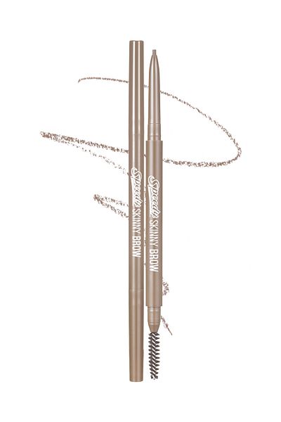 PERIPERA Ultra-Fine Tip Natural Looking Eyebrow Pencil Peripera Speedy Skinny Brow (8 Taupe Beige)