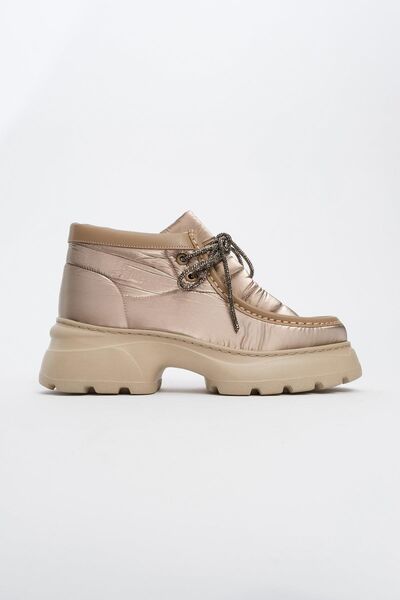 LABRONA Kadın Yüksek Tabanlı Bağcıklı Günlük Bot