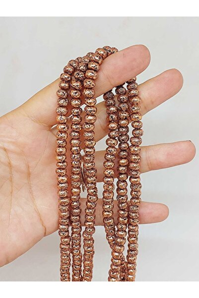Yasamtohumu 4x6mm autentična podloška od lava kamena - žica (54618)