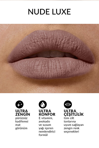 AVON Ultra Mat Ruj - Nude Luxe