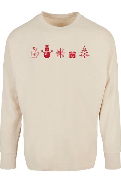 Merchcode Christmas Elements Longsleeve