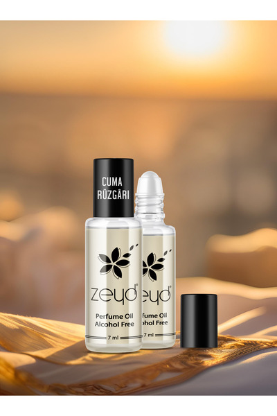 zeyd Cuma Rüzgarı Kokusu Alkolsüz Esans 7 ml Parfüm Esansı Roll-on EDP Cep Pa...