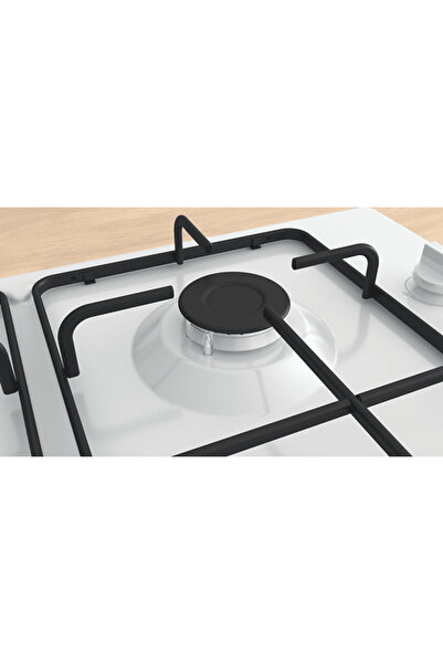 Bosch PBP6C2K80O Gazlı Ankastre Ocak Beyaz