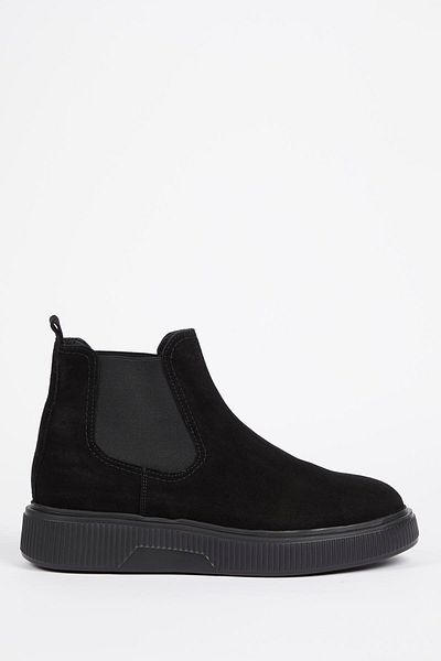 Galliano Shoes Bogota Genuine Leather Black Suede Eva Ready Sole Boots
