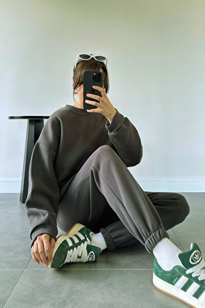 YAKAMEL Γυναικείο Σετ Φόρμας Premium Model Basic με λαιμόκοψη ποδηλάτου, κομψ...