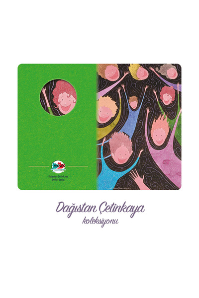 Vak Vak Yayınları Vakvak, a Child: Gülsün, 3'Lü Defter Seti-Dağıstan Çetinkaya-Unlined-192 Page-14X21Cm