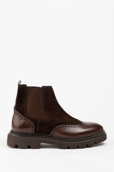 Galliano Shoes Bogota Genuine Leather Black Suede Eva Ready Sole Boots