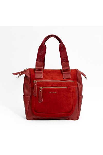 David Jones Γυναικεία Τσάντα ώμου Κόκκινη