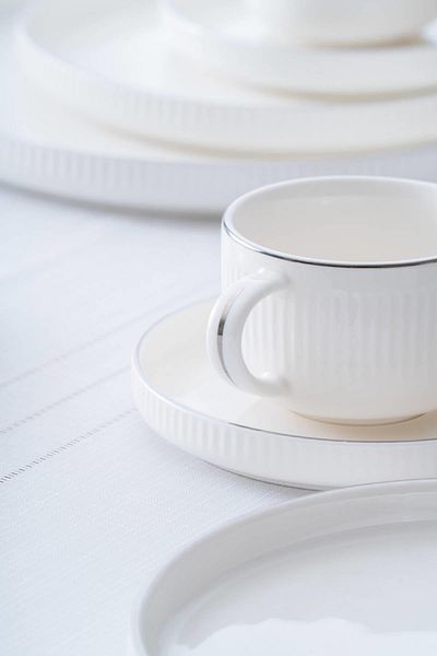 ACAR Sierra 6-Person Silver Brunch Set - 20 Pieces