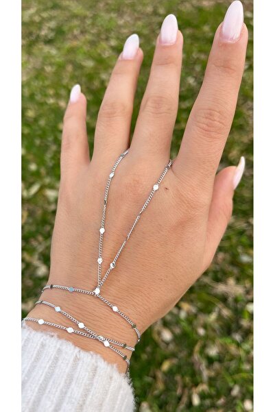 Store Bilekte Dolamalı Silver Şahmeran