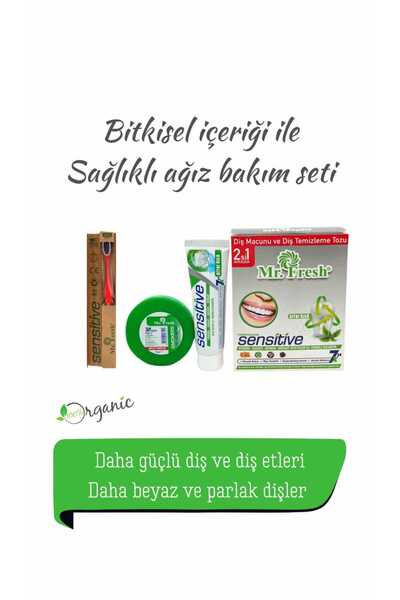 Mr.Fresh Diç macunu & Diş temizleme tozu