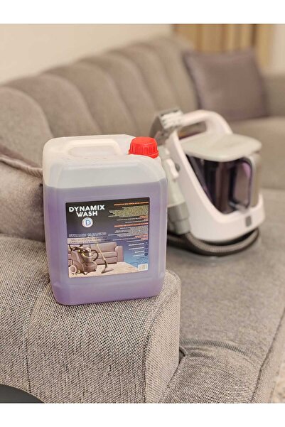 dynamix wash Halı Ve Koltuk Yıkama Makinesi Şampuanı 5 Kg Köpük Ayarlı Halı Şampuanı, Lavanta Bahçesi