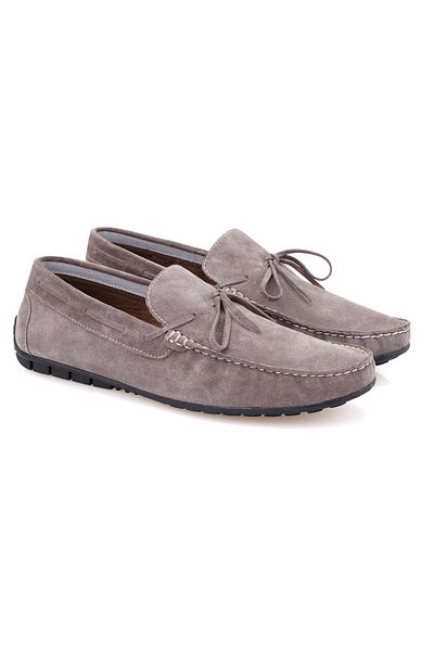 Desa Daron Gray Men's Suede Loafer