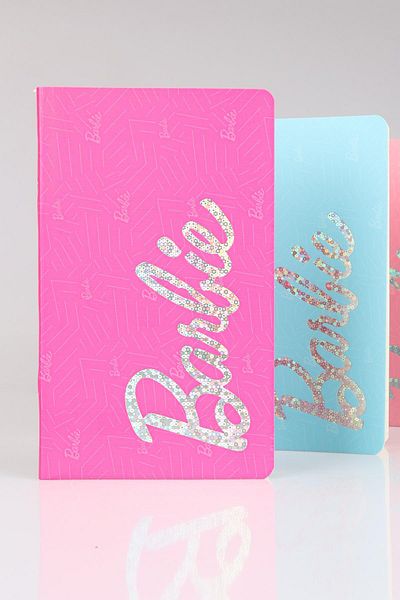 Barbie Caiet cu dungi BARBIE 60 FOI LICENȚIATE DEKOMUS 13x21 CM