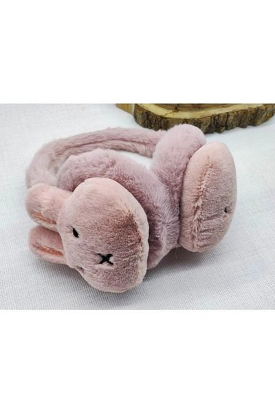 TUENGİ STORE Adjustable Length Children and Adult Anime Rabbit Plush Earphone