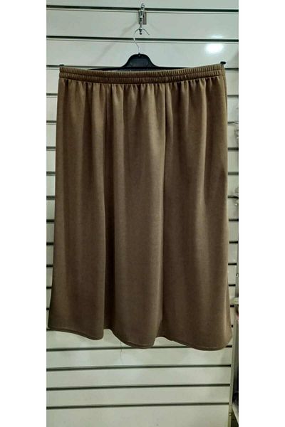 birsen içgiyim Solid Color Pieced Winter Mother Skirt