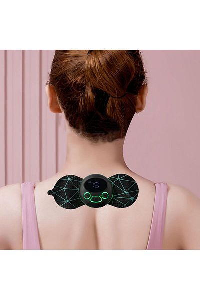 COOYA Electric Mini Cervical Massager, for Pain Relief and Relaxation of Leg Shoulder, Waist