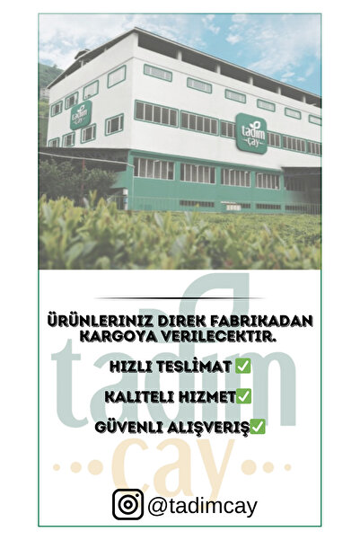 TADIM ÇAY Tiryaki 1000 gr (HAKİKİ RİZE ÇAYI, PAKET SİYAH ÇAY)