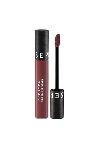 SEPHORA COLLECTION Cream Lip Stain – Bulaşmayan Kadife Bitişli Ruj - Mat Liki...