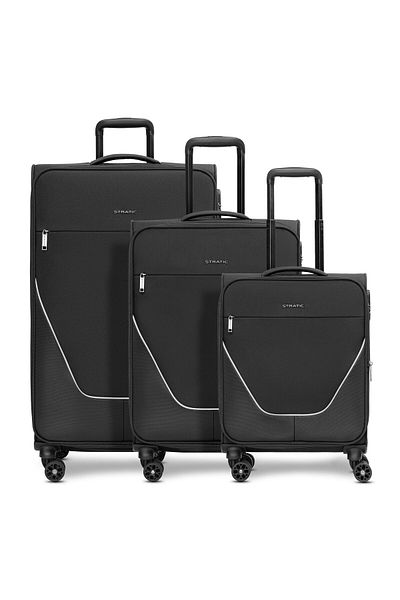 Stratic taska 4-Rollen Kofferset 3tlg. mit Dehnfalte