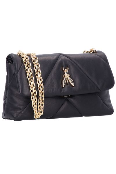 Patrizia Pepe Fly Padded shoulder bag leather 25 cm