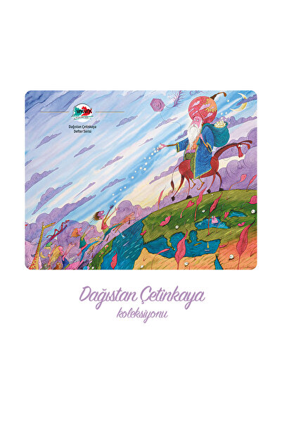 Vak Vak Yayınları Vakvak, A Dream: Rengarenk, Set of 3 Notebooks-Dagıstan Çetinkaya-unlined-192 Pages-14x21cm