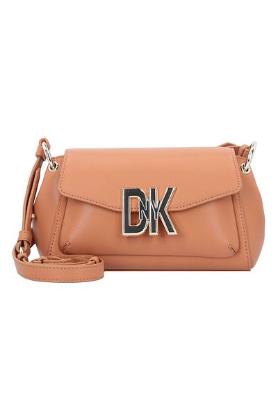Dkny Kožená taška cez rameno Downtown 21 cm