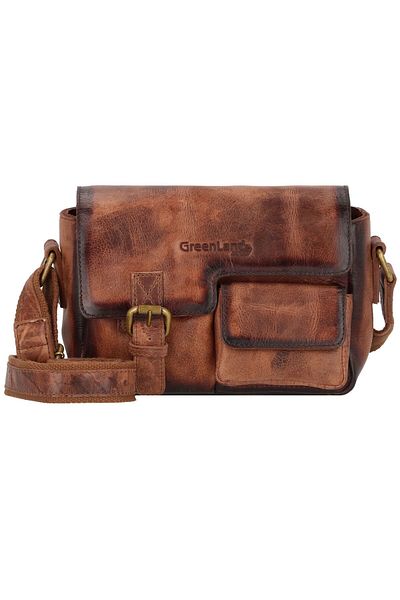 Greenland Nature Geanta de umar Mascu & Line piele 23 cm