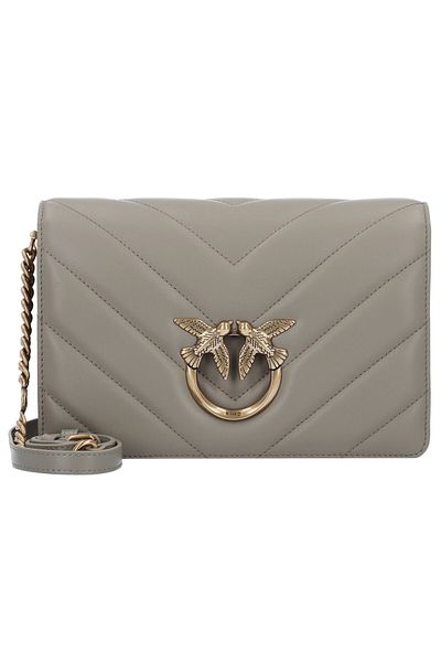 PİNKO Love Click Umhängetasche Leder 25 cm