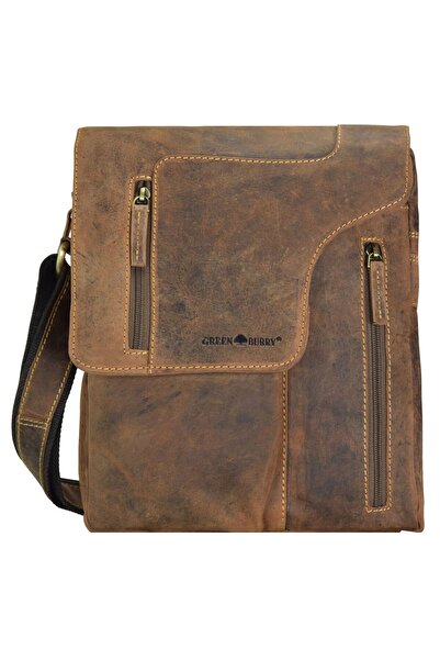 Greenburry Vintage Umhängetasche I Leder 17 cm