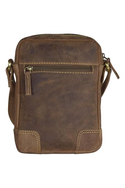 Greenburry Geanta de umar vintage piele 18 cm