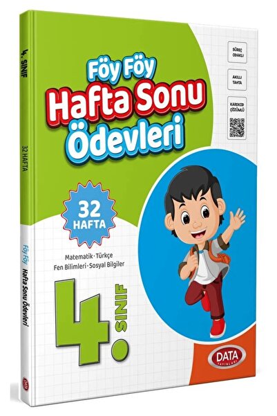 Data Yayınları 4. Sınıf Föy Föy Hafta Sonu Ödevleri
