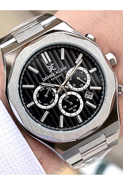 Daniel Klein New Season Original Steel Cord & Case Men's Wristwatch