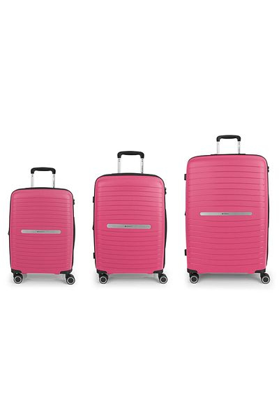 Gabol Shinyuu 4-Roll-Kofferset – 3-teiliges Dehnfalte-Set