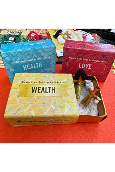 Worry Dolls Zenginlik Tılsımı Sarı