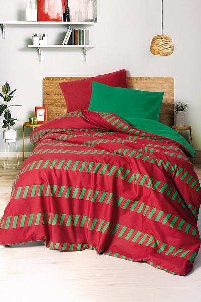Cozy Home Set cuvertură de pilota elastică Holly Green