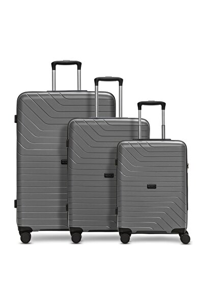 REDOLZ Essentials 05 3-SET 4 Rollen Kofferset 3-teilig